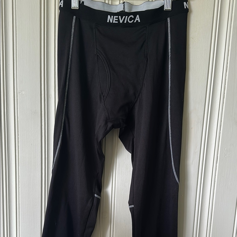 Black Men's Thermal Leggings Size S Black